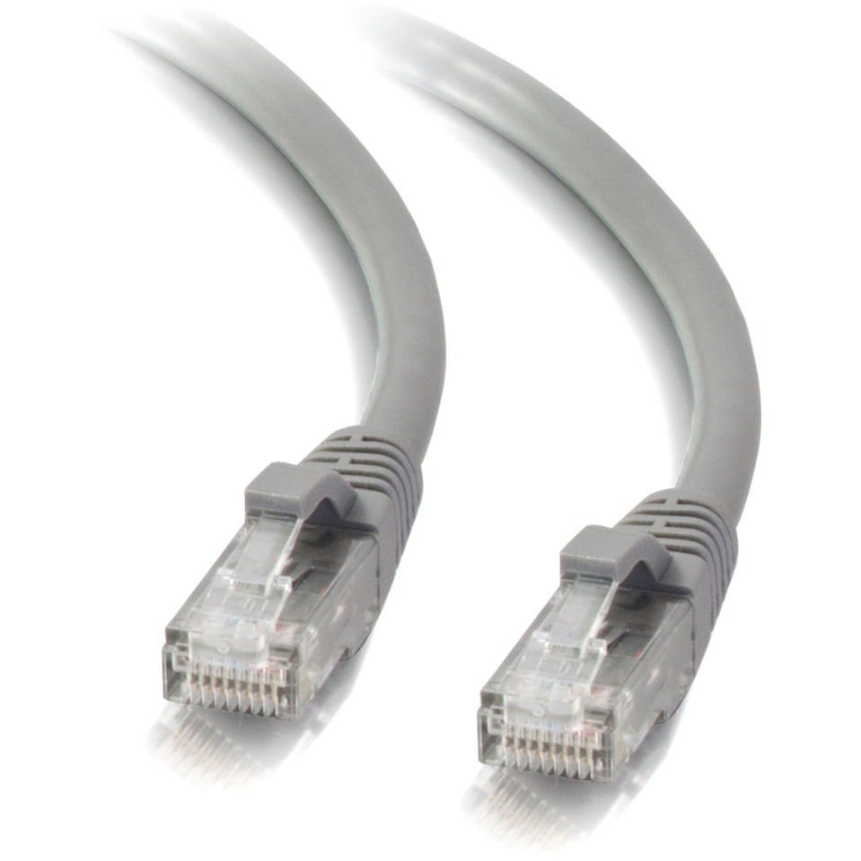 C2G-35ft Cat5e Snagless Unshielded (UTP) Network Patch Cable - Gray