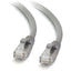 C2G-35ft Cat5e Snagless Unshielded (UTP) Network Patch Cable - Gray