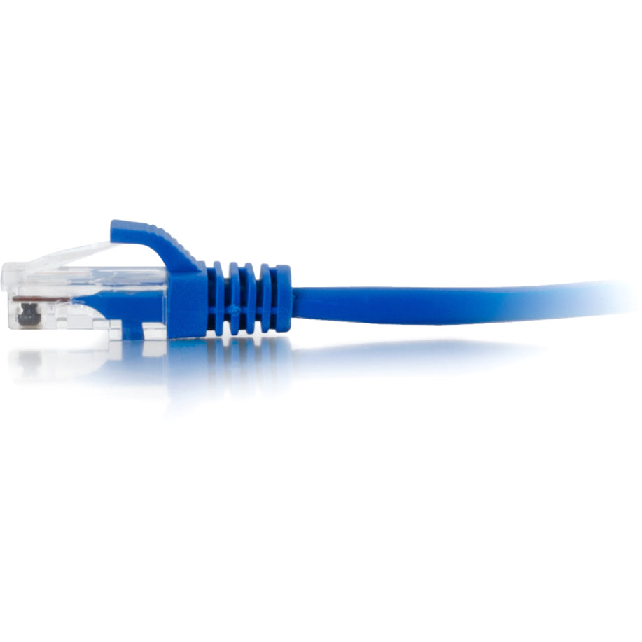 C2G 2ft Cat5e Ethernet Cable - Snagless Unshielded (UTP) - Blue