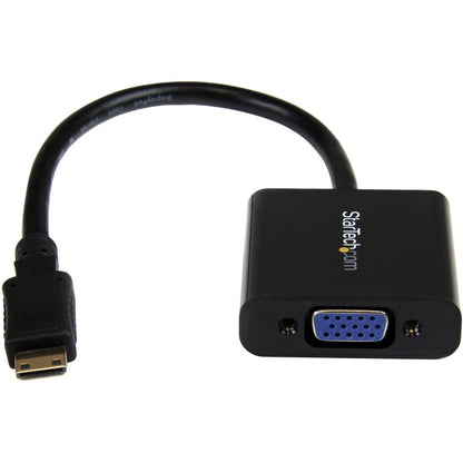 StarTech.com Mini HDMI&reg; to VGA Adapter Converter for Digital Still Camera / Video Camera - 1920x1080