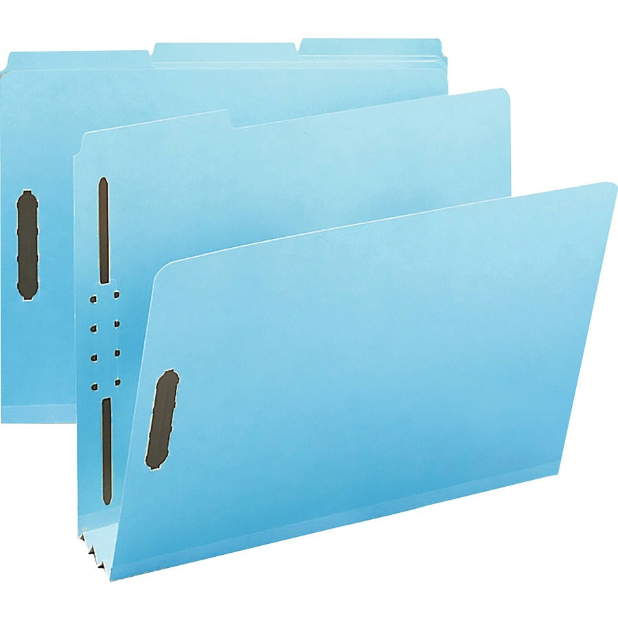 Smead 1/3 Tab Cut Letter Recycled Fastener Folder