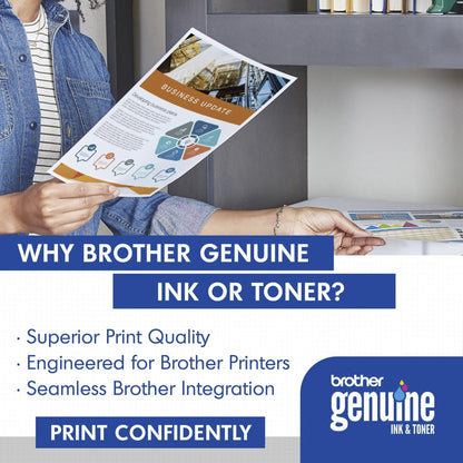 Brother Genuine TN225C High Yield Cyan Toner Cartridge