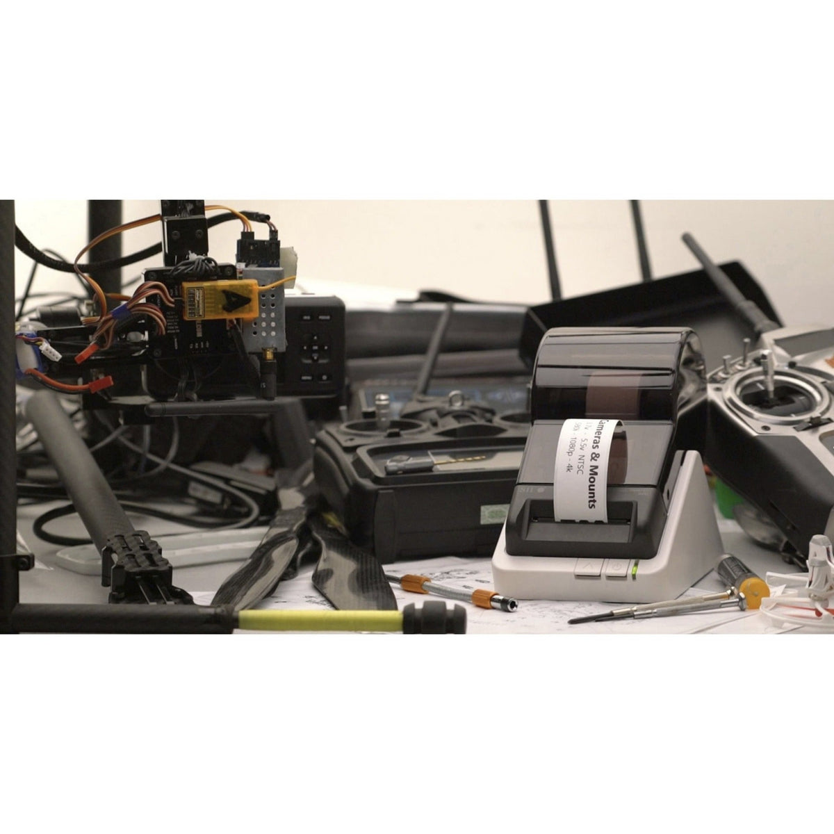 Seiko Versatile Desktop 2" Direct Thermal 300 dpi Smart Label Printer included with our Smart Label Software