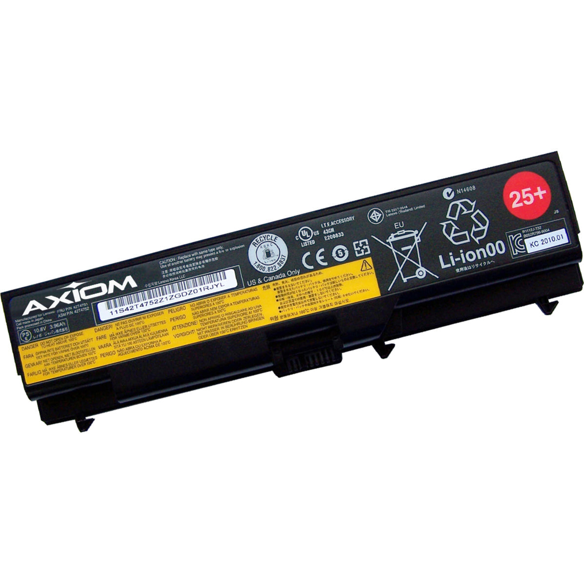 Axiom LI-ION 6-Cell Battery for Lenovo - 51J0499 42T4702