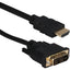 2M HDMI MALE TO DVI MALE       