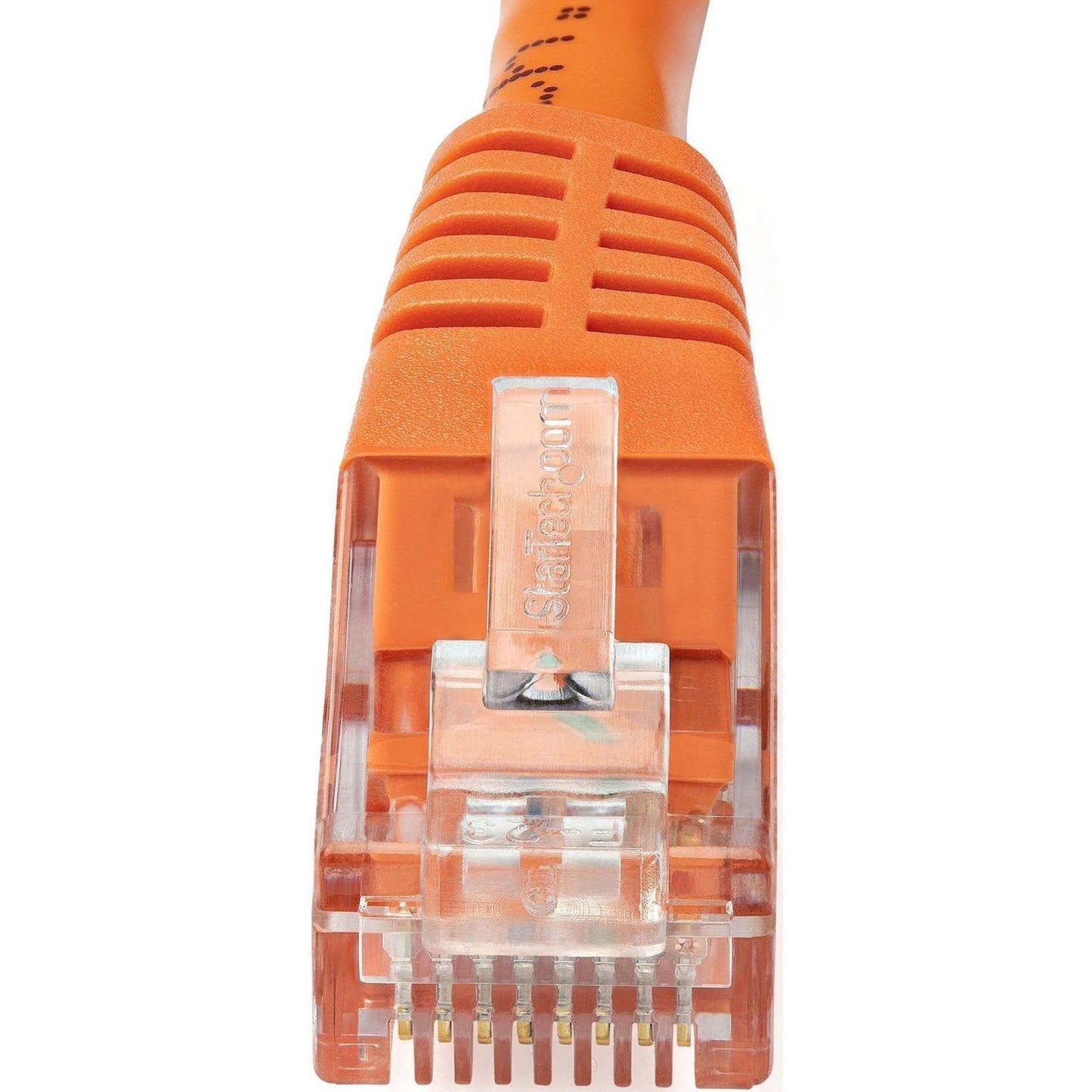 StarTech.com 35ft CAT6 Ethernet Cable - Orange Molded Gigabit - 100W PoE UTP 650MHz - Category 6 Patch Cord UL Certified Wiring/TIA