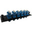 Weltron Loaded 6 Port LC/LC Duplex Fiber Panel