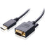 6FT DISPLAYPORT TO VGA M TO M  