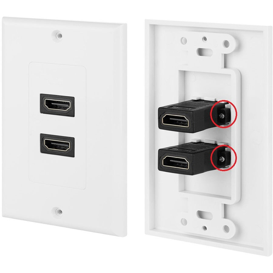 2PORT HDMI SINGLE OUTLET       
