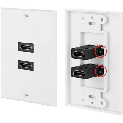 2PORT HDMI SINGLE OUTLET       