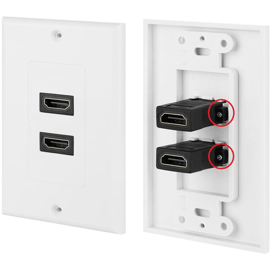 2PORT HDMI SINGLE OUTLET       