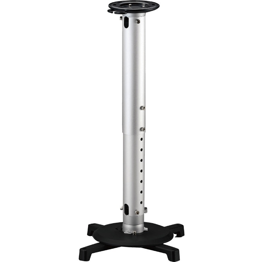 Amer Mounts Extendable Universal Ceiling Projector Mount - Black/Silver