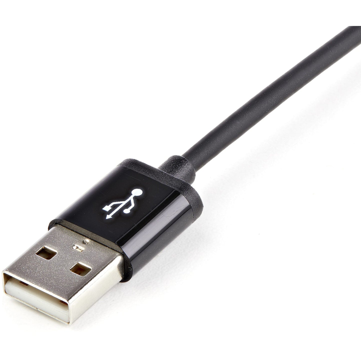 StarTech.com 2m (6ft) Long Black Apple&reg; 8-pin Lightning Connector to USB Cable for iPhone / iPod / iPad