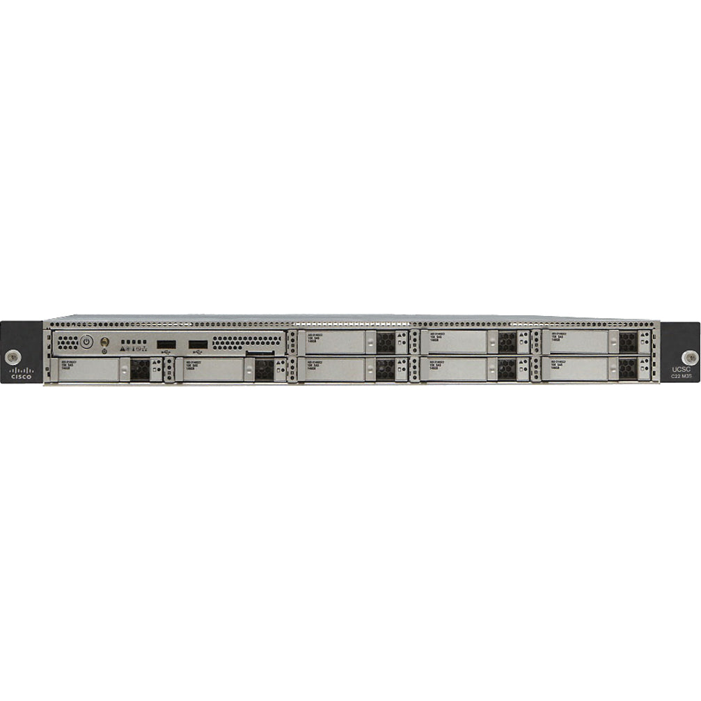 Cisco C22 M3 1U Rack Server - 1 x Intel Xeon E5-2403 1.80 GHz - 8 GB RAM - Serial ATA/600 Controller