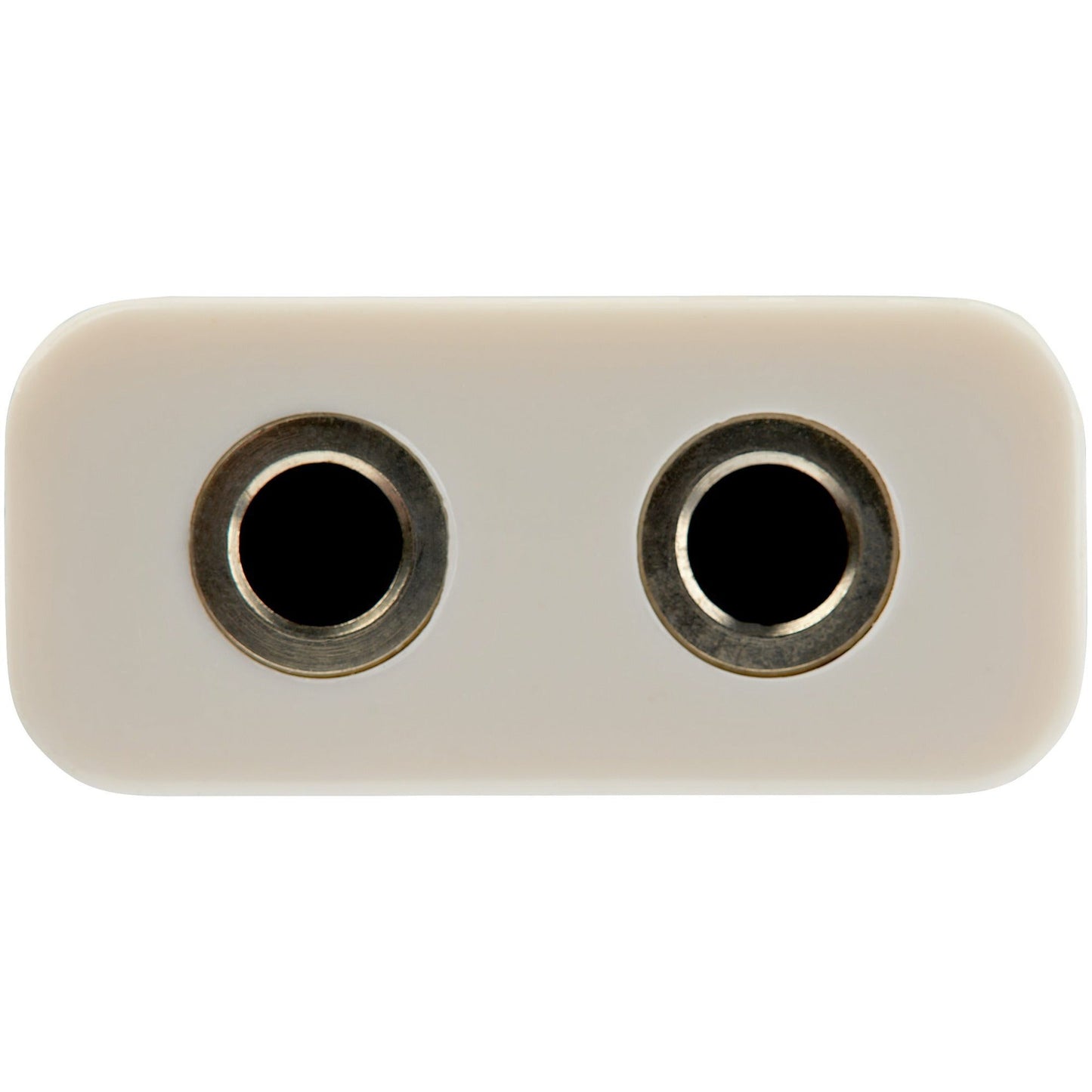 StarTech.com 3.5mm 4 Position to 2x 3 Position 3.5mm Headset Splitter Adapter M/F - White
