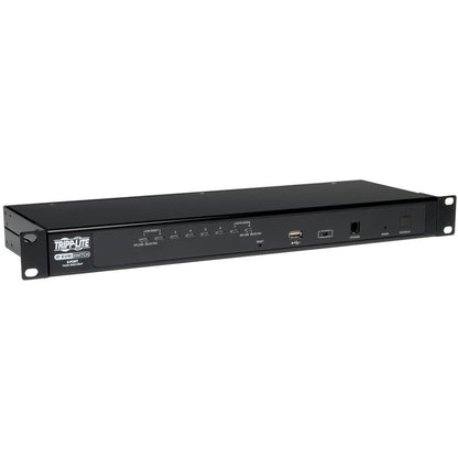 Tripp Lite 8-Port Rackmount KVM Switch w/ Built in IP and On Screen Display 1U