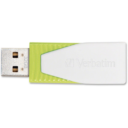 Verbatim 32GB Swivel USB Flash Drive - Eucalyptus Green