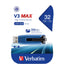 Verbatim 32GB Store 'n' Go V3 Max USB 3.0 Flash Drive - Blue