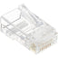 100PK CAT5E RJ45 MODULAR PLUG  