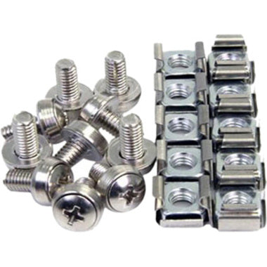 50PK M6 SCREWS AND CAGE NUTS   