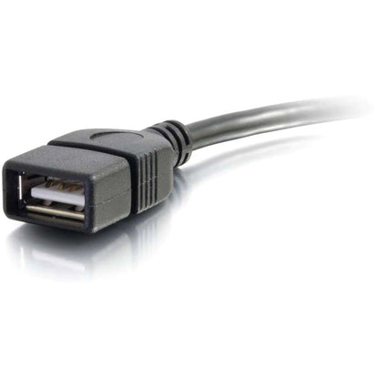 C2G 6in USB Extension Cable - USB 2.0 to USB - M/F