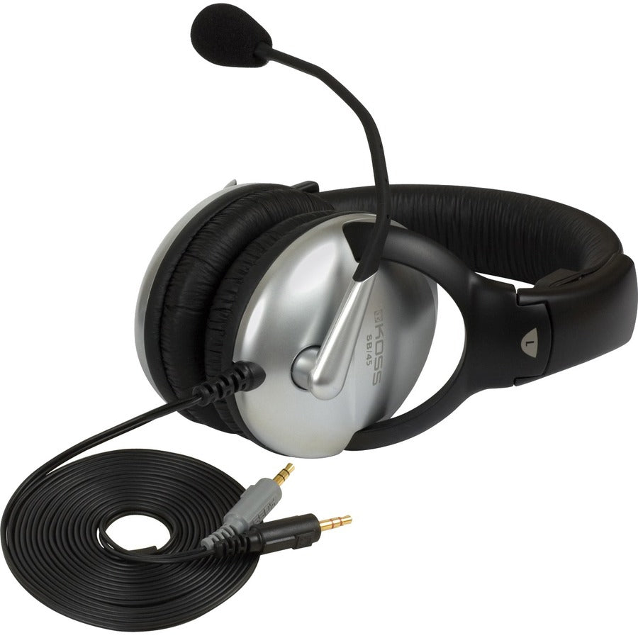 COMM HEADSET W/ MIC USB 8FT VOL