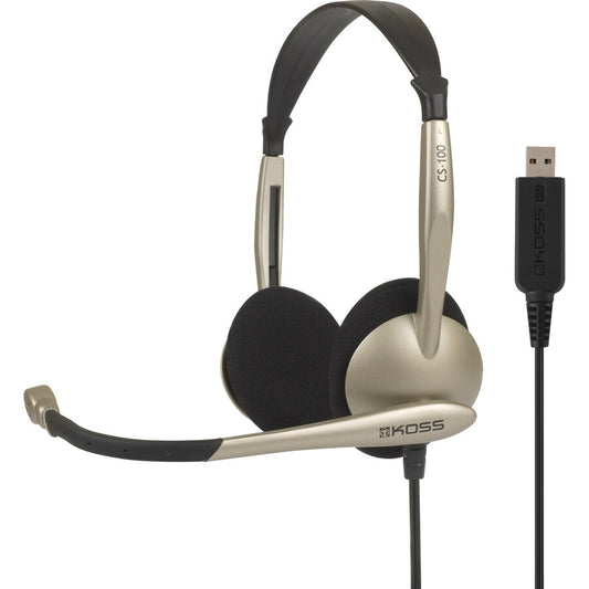 COMM HEADSET W/ MIC USB 8FT VOL