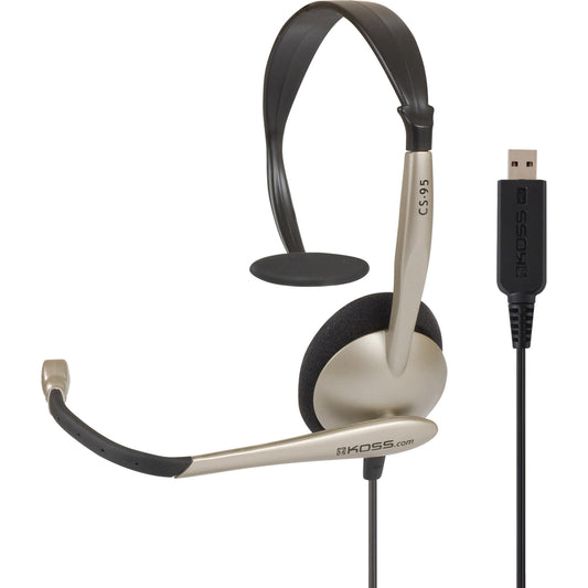 COMM HEADSET W/ MIC USB 8FT VOL