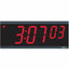 Pyramid 4in x 6 Digit Red LED Digital Wall Clock