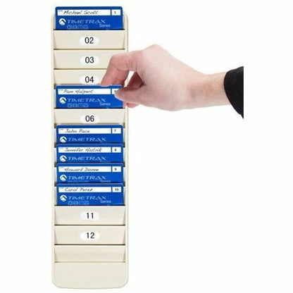 Pyramid 500-12 12-Pocket Employee ID Badge Rack