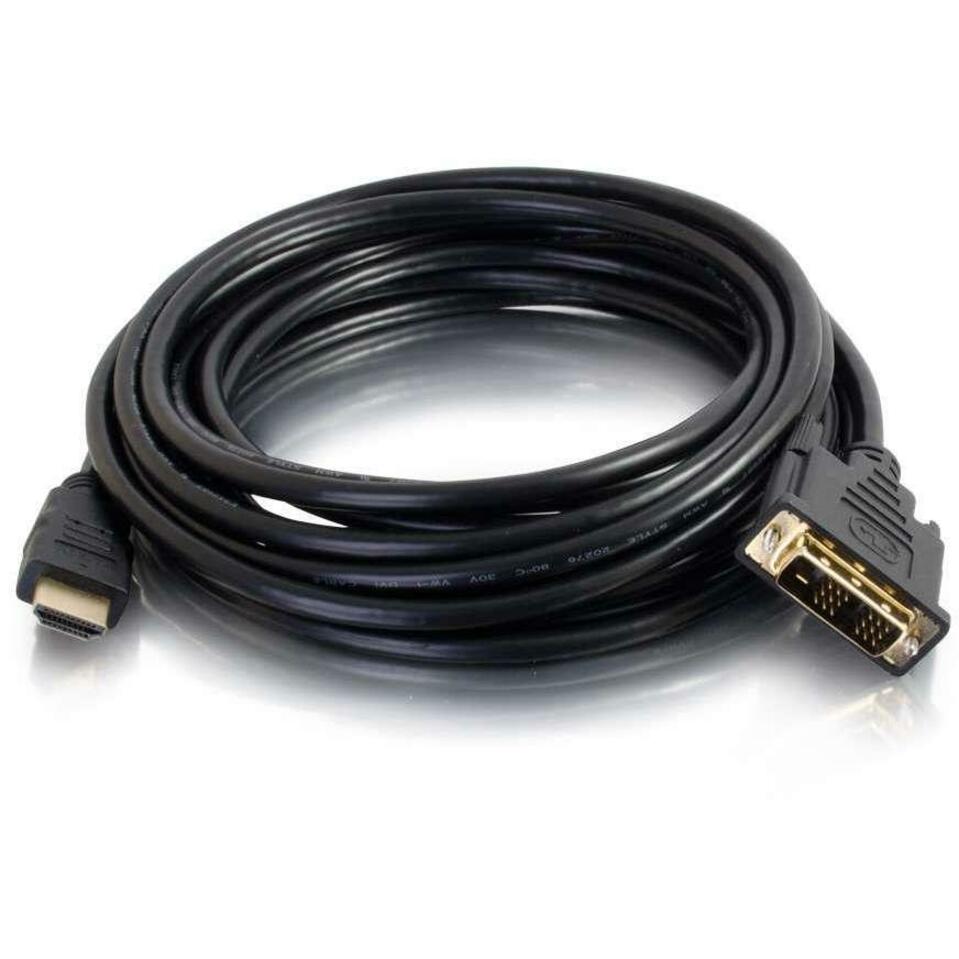 C2G 2m (6ft) HDMI to DVI Cable - HDMI to DVI-D Adapter Cable - 1080p - M/M