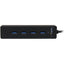 StarTech.com 4 Port Portable SuperSpeed USB 3.0 Hub with Built-in Cable - 5Gbps