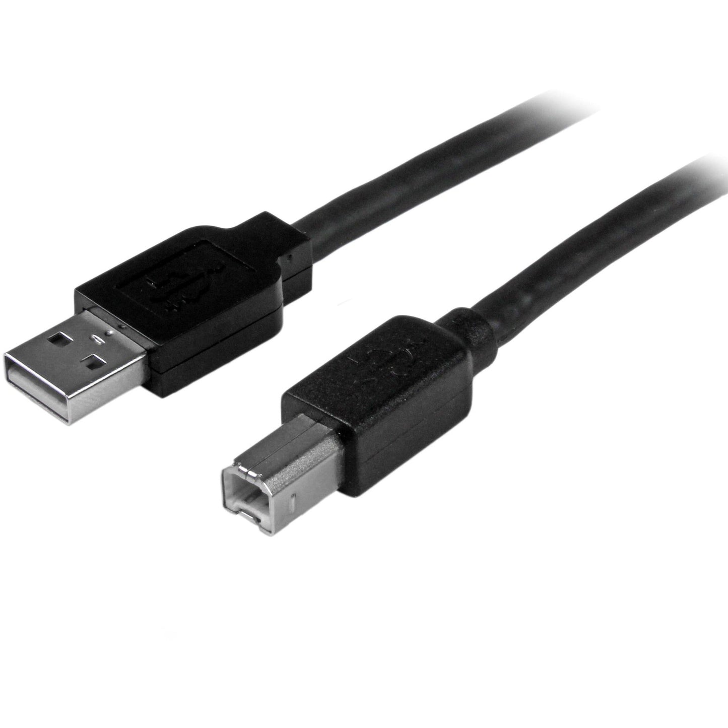 StarTech.com 15m / 50 ft Active USB 2.0 A to B Cable - M/M