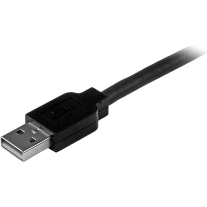 StarTech.com 15m / 50 ft Active USB 2.0 A to B Cable - M/M