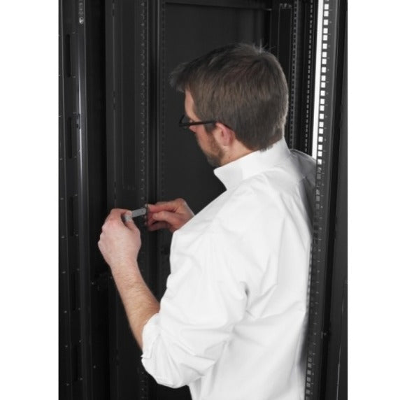 APC by Schneider Electric NetShelter SV 42U 800mm Wide x 1200mm Deep Enclosure with Sides Black