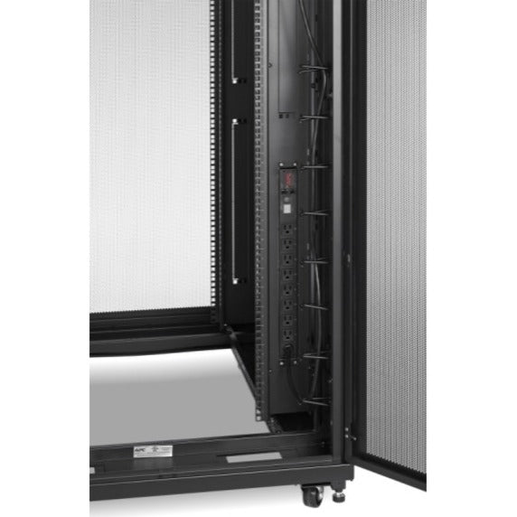 APC by Schneider Electric NetShelter SV 42U 800mm Wide x 1200mm Deep Enclosure with Sides Black