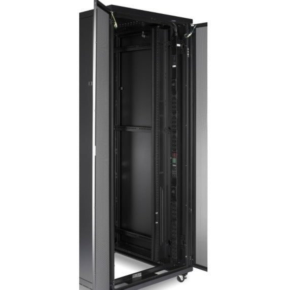 APC by Schneider Electric NetShelter SV 42U 800mm Wide x 1200mm Deep Enclosure with Sides Black