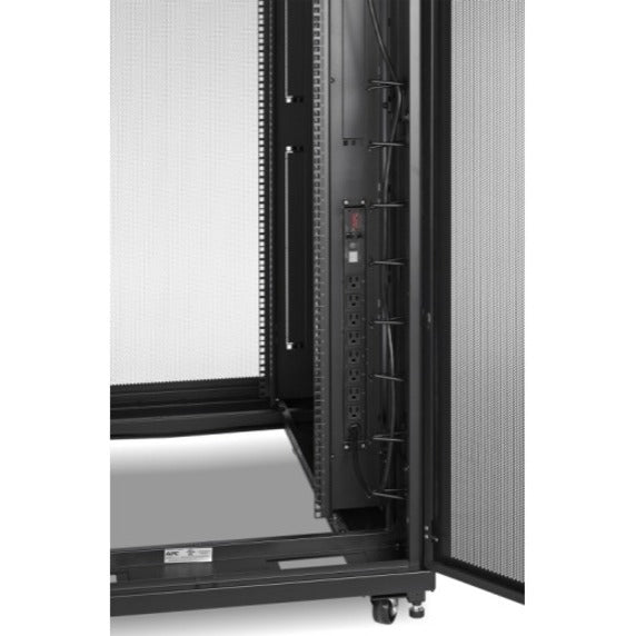 APC by Schneider Electric NetShelter SV 48U 800mm Wide x 1200mm Deep Enclosure with Sides Black