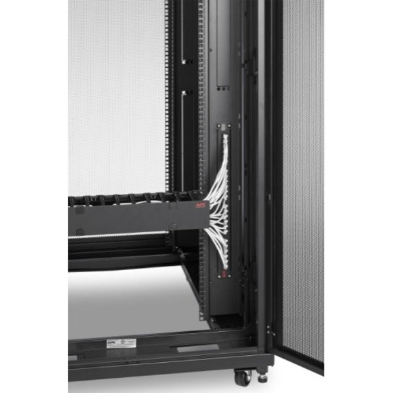 APC by Schneider Electric NetShelter SV 48U 800mm Wide x 1200mm Deep Enclosure with Sides Black