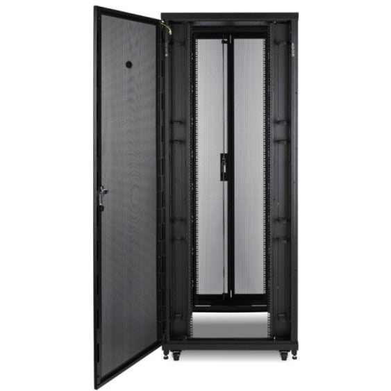 APC by Schneider Electric NetShelter SV 48U 800mm Wide x 1200mm Deep Enclosure with Sides Black