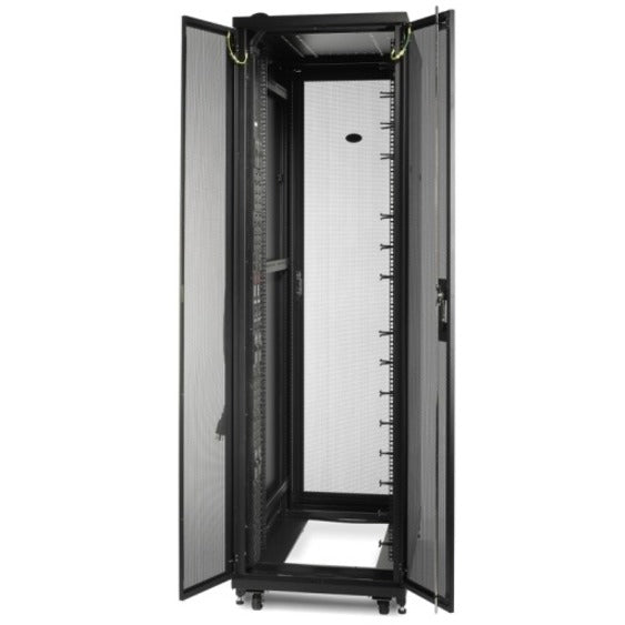 APC by Schneider Electric NetShelter SV 48U 600mm Wide x 1200mm Deep Enclosure with Sides Black