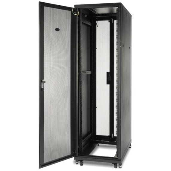 APC by Schneider Electric NetShelter SV 48U 600mm Wide x 1200mm Deep Enclosure with Sides Black
