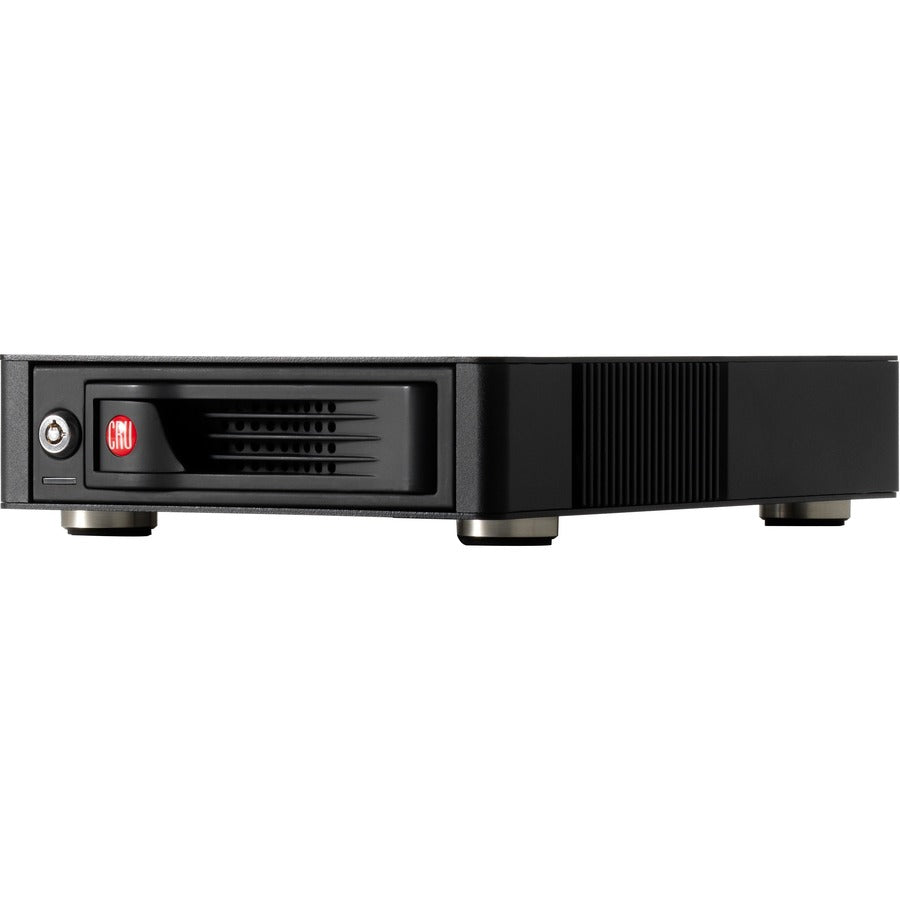 CRU RTX 110-3Q Drive Enclosure - FireWire/i.LINK 800 USB 3.0 eSATA Host Interface External - Black