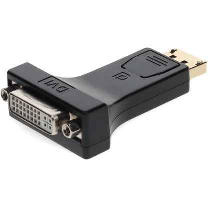 DisplayPort 1.2 Male to DVI-I (29 pin) Female Black Adapter Which Requires DP++ For Resolution Up to 2560x1600 (WQXGA)