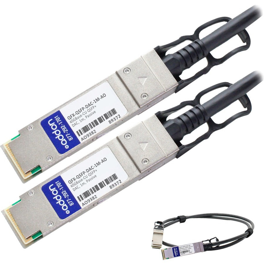 1M 40GBASE-CR4 QSFP+ F/JUNIPER 