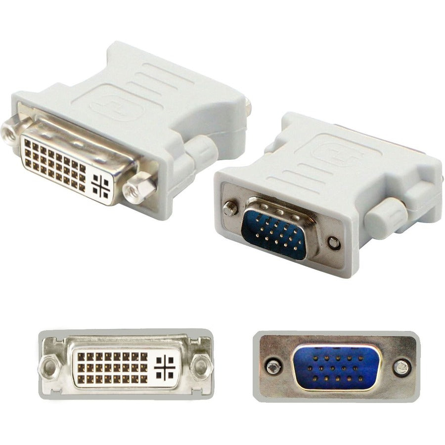 WHITE VGA MALE TO DVI-I 29PIN  