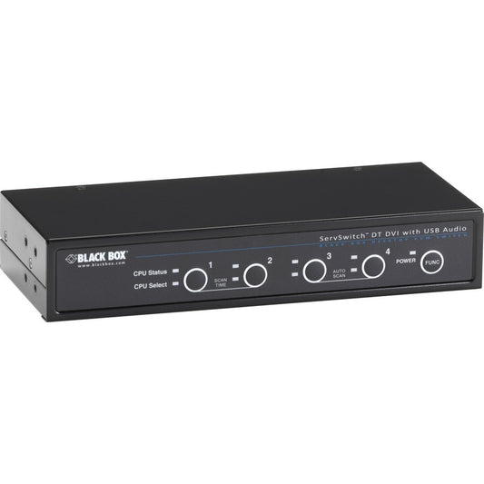 Black Box ServSwitch DT DVI with Bidirectional Audio 4-Port