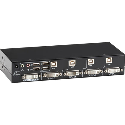 Black Box ServSwitch DT DVI with Bidirectional Audio 4-Port