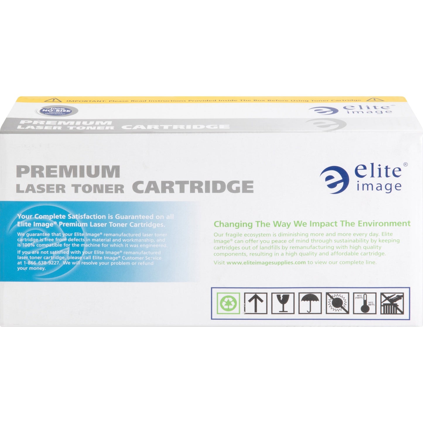 Elite Image Remanufactured Laser Toner Cartridge - Alternative for HP 305A (CE410A) - Black - 1 Each