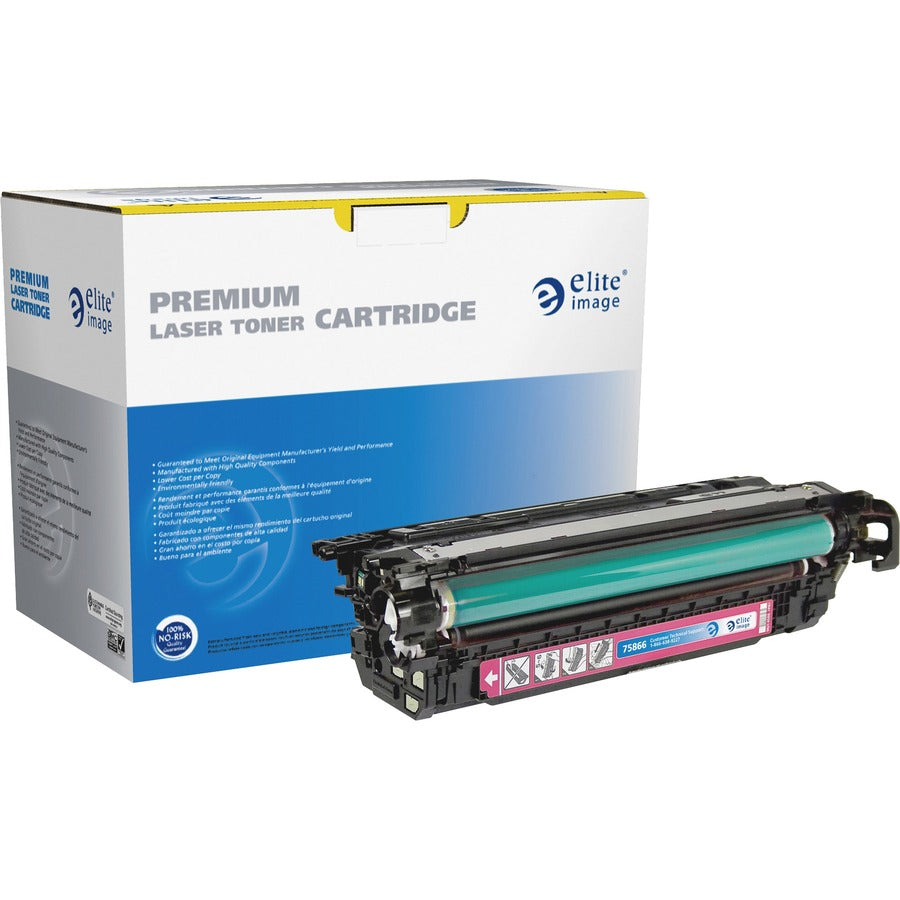 Elite Image Remanufactured Laser Toner Cartridge - Alternative for HP 646A (CF033A) - Magenta - 1 Each